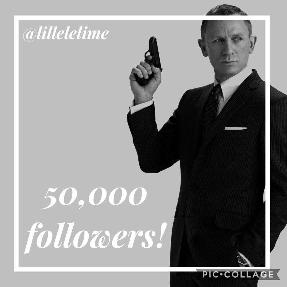 50k Followers - Thank You!